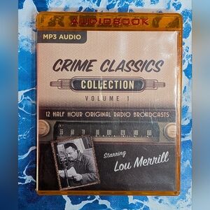 📻Crime Classics Lou Merrill Radio Show True Crime CD Retro Collection Audiobook